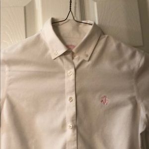 Brooks Brother tailored long sleeve white